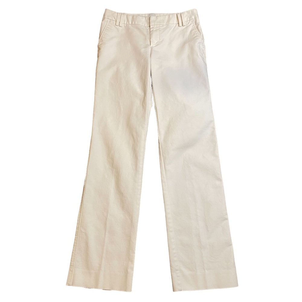 GAP Stretch White Straight Leg Jeans.  Size 1